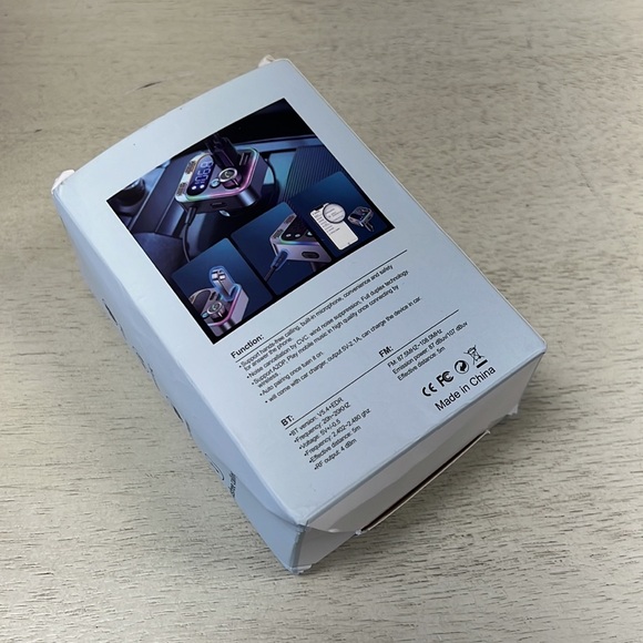 NIB - Multifunctional Car Wireless FM Transmitter, Hand-Free Adapter and Charger - Picture 13 of 13